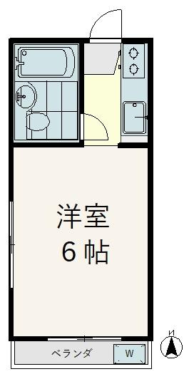 葛飾区新小岩２丁目の賃貸マンションの間取り