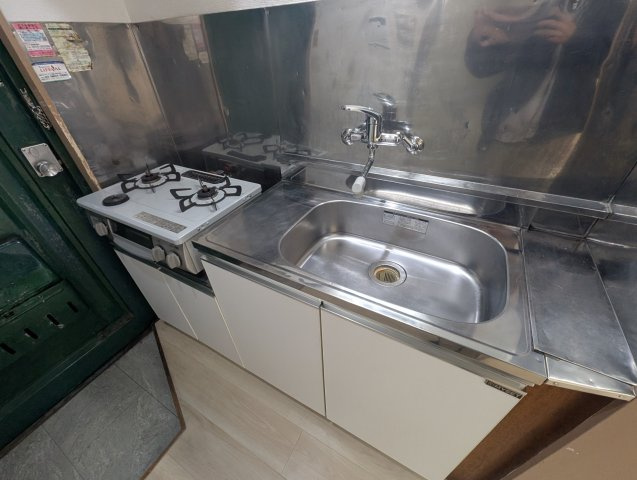 葛飾区新小岩２丁目の賃貸マンションのキッチン