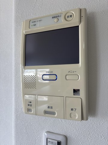 久留米市合川町マンション（エンゼルハイム久留米東）のセキュリティ|TVモニター付きで安心です☆