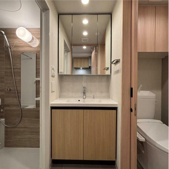 リビオメゾン東北沢の独立洗面台