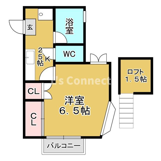 【間取り】 | コスモハウスⅡ