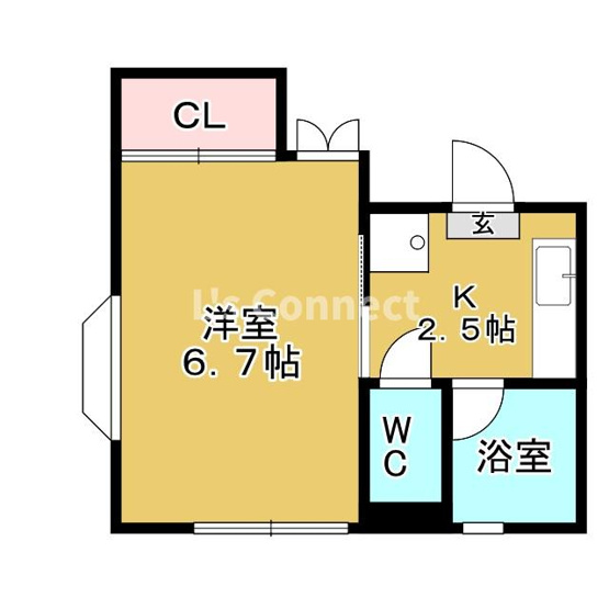 【間取り】 | コスモハウスⅡ