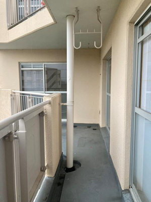 【バルコニー】 | さつき住宅２５号棟 | お洗濯にも便利なバルコニー付き