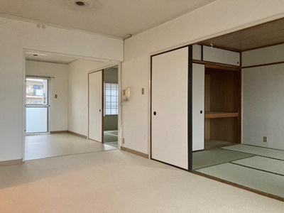 【寝室】 | さつき住宅２５号棟 | 落ち着いて過ごせるお部屋なので、寝室にいかがでしょうか