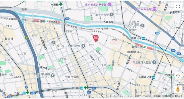 【地図】 | ★仲介手数料半額★御茶ノ水ロイヤルハイツ（リノベーション工事中）