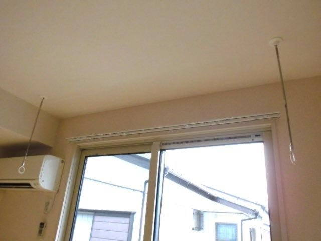 アルカンシェルの内装|室内物干し