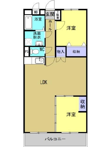 アンティムの間取り
