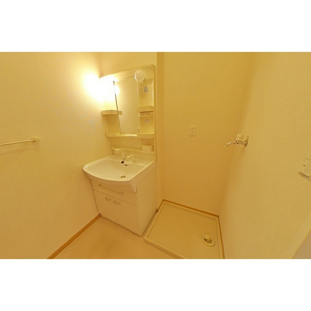 プラシード(正木町)の洗面所