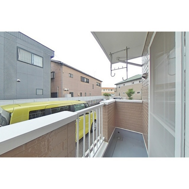 プラシード(正木町)のバルコニー