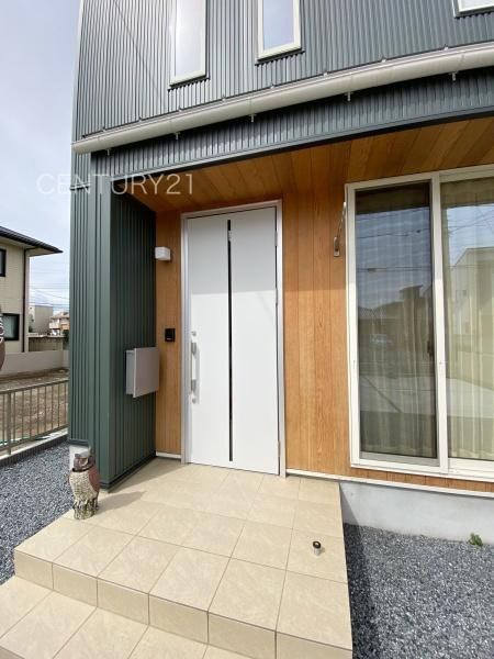 前橋市朝倉町一丁目モデルハウスの玄関