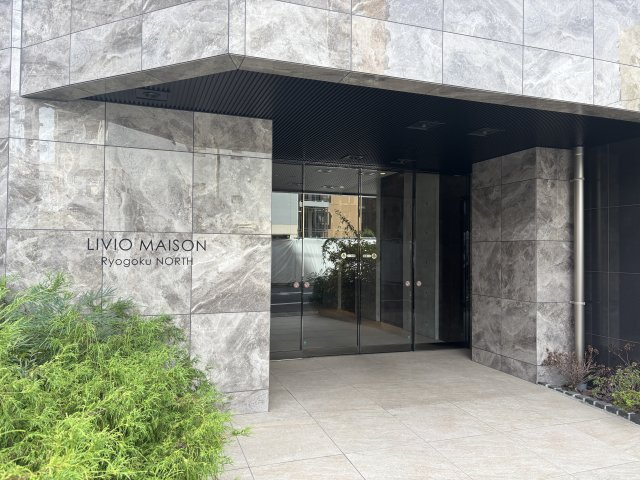 リビオメゾン両国ノースのエントランス