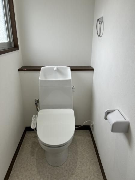 福岡市南区柏原6丁目　中古戸建のトイレ|トイレもきれいです