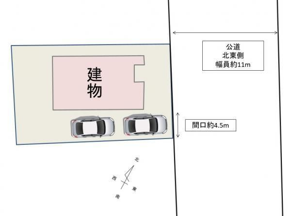 福岡市南区柏原6丁目　中古戸建の区画図