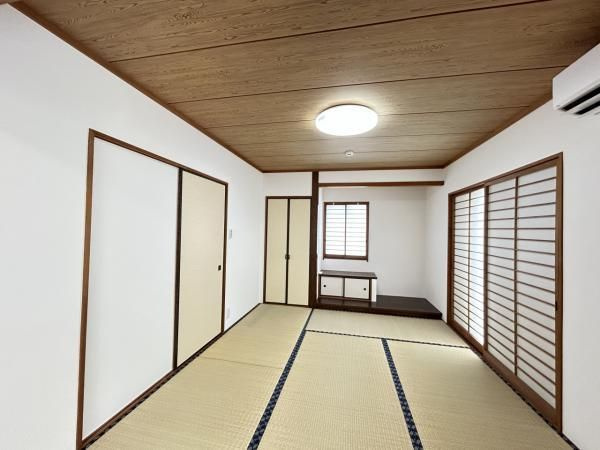 福岡市南区柏原6丁目　中古戸建の和室|落ち着いた雰囲気の和室付きです