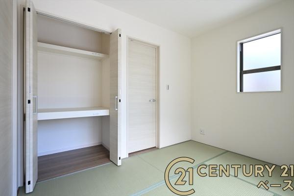 リーブルガーデン田町 ／新築一戸建の収納|■現地撮影写真■和室にも収納スペース完備！