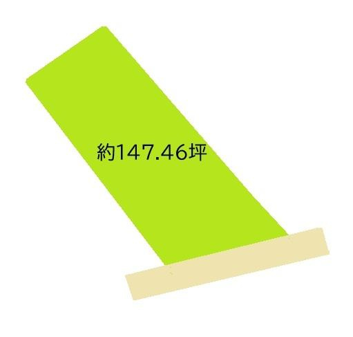 桃山町最上　土地の土地図