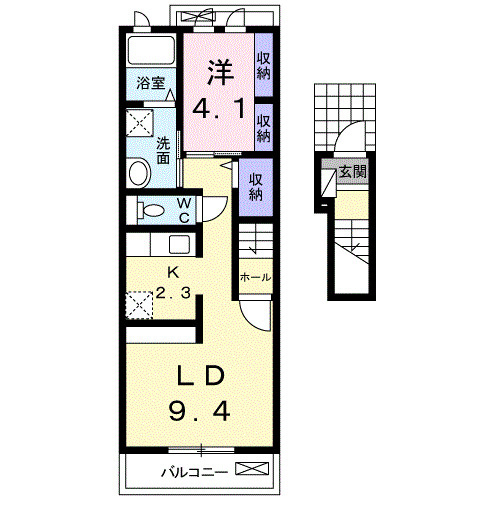 ハイネスの間取り