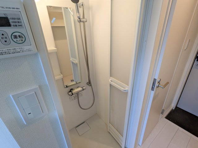 ハーモニーテラス高円寺南Ⅴのシャワールーム|きれいなシャワールームです