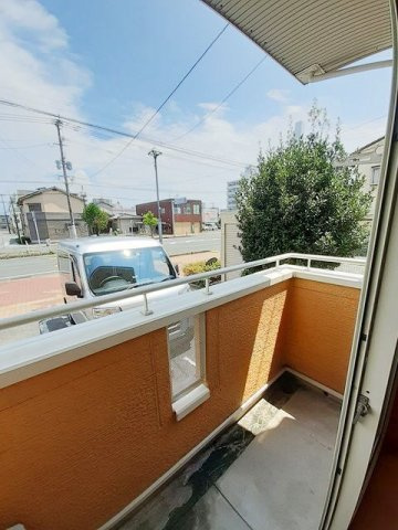 ローレル大正町のバルコニー