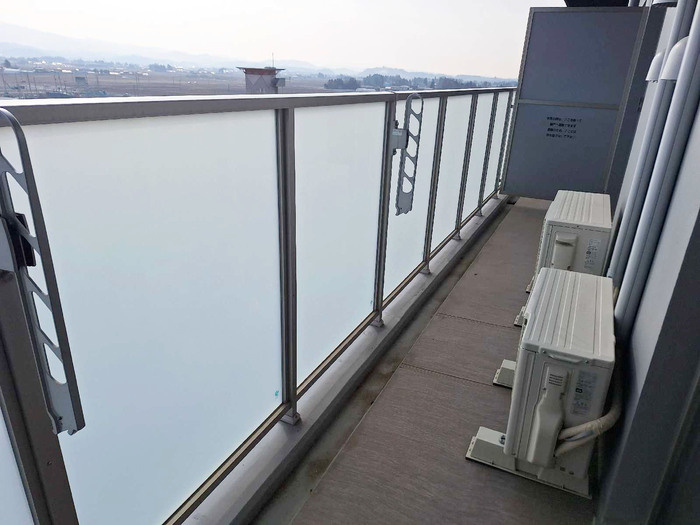 セブンリリー矢巾のバルコニー