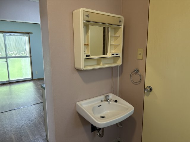 やまやコーポの洗面所