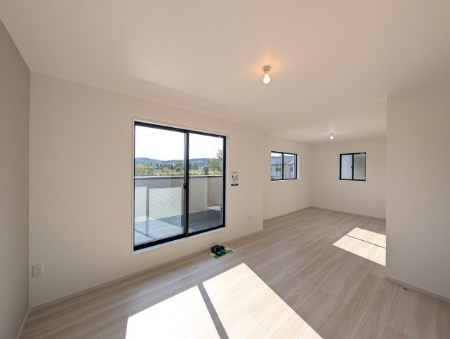 【洋室】 | アーバンスタイル高崎市下豊岡町1期ー② | 家族構成によって間仕切り可能な仕様です♪