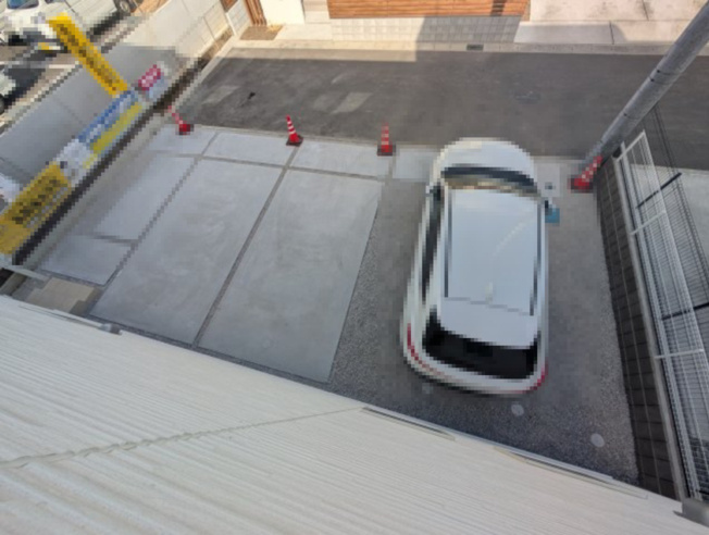 【駐車場】 | リーブルガーデン.S渋川市行幸田第2ー① | 余裕の3台駐車可能♪