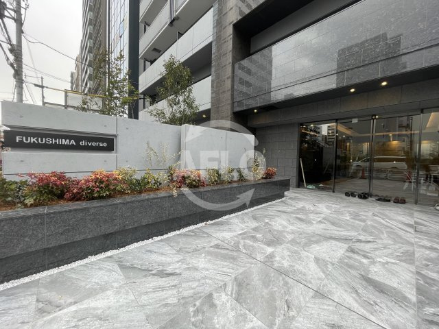 大阪市福島区海老江２丁目の賃貸マンションのエントランス|S-RESIDENCE福島diverse　エントランス