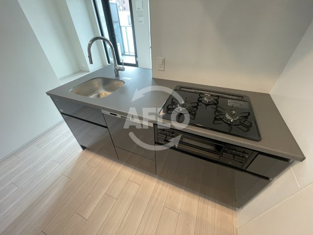 大阪市福島区海老江２丁目の賃貸マンションのキッチン|S-RESIDENCE福島diverse　キッチン