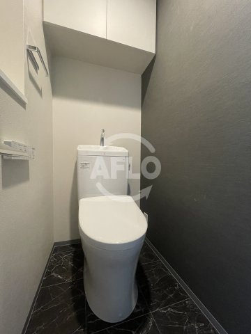 大阪市福島区海老江２丁目の賃貸マンションのトイレ|S-RESIDENCE福島diverse　トイレ