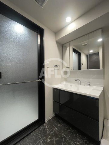 大阪市福島区海老江２丁目の賃貸マンションの独立洗面台|S-RESIDENCE福島diverse　洗面台