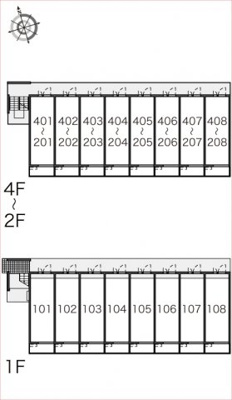 【区画図】 | レオパレスエスポワール新宿町