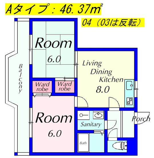 【間取り】 | カーム瀬田