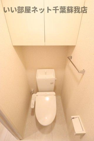 リッチモンブランのトイレ|ゆったりとした空間のトイレです