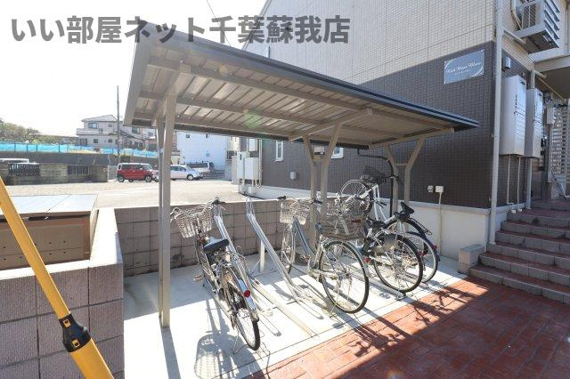 リッチモンブランのその他共用部分|駐輪場