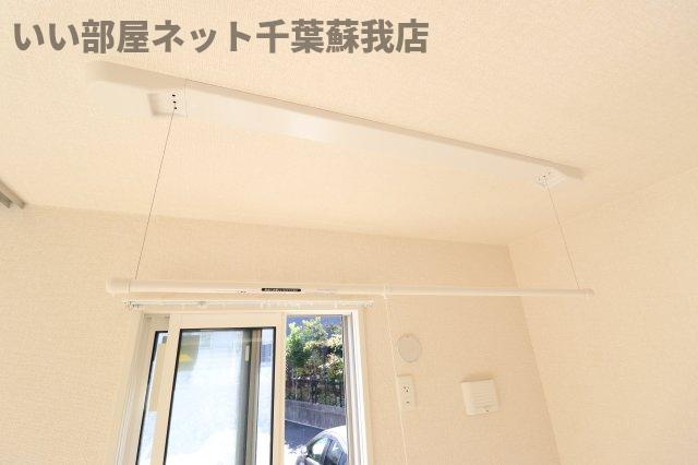 リッチモンブランの内装|室内物干