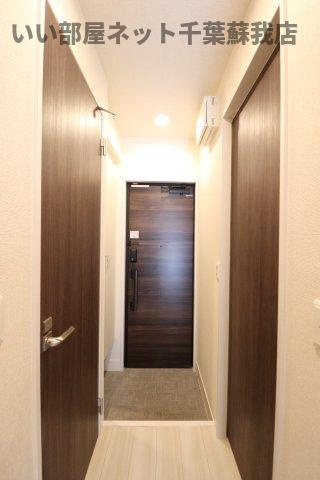 リッチモンブランの玄関|収納もある玄関です