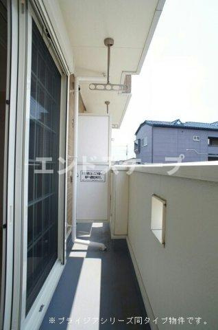 ブルームフィールドⅢ－Ａのバルコニー|高崎、前橋のお部屋探しはエンドスケープまで！お客様の理想お聞かせ下さい♪