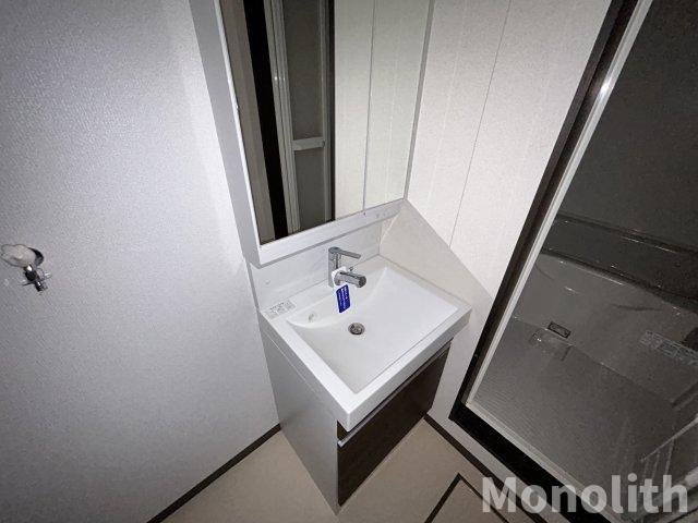 グレンツェント泉大津の洗面所