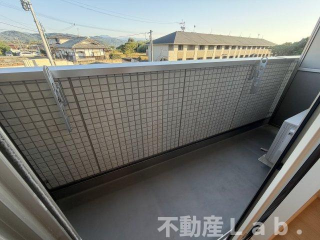 エスポワール松橋のバルコニー