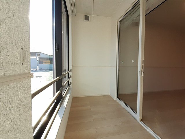 クラールⅡ　Ａのバルコニー