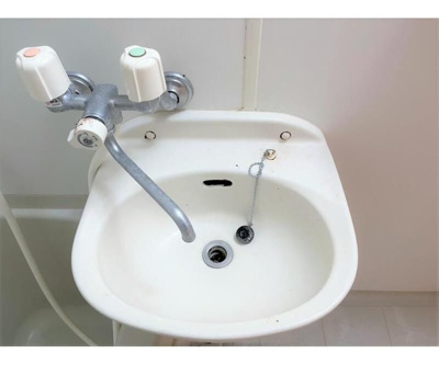 【洗面所】 | ラルジュ | 脱衣スペースもあります