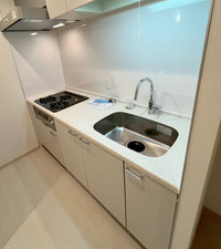 RIDGE北堀江のキッチン