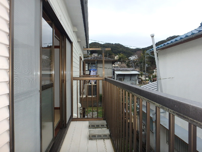 S1441R　ハラダハイツのバルコニー