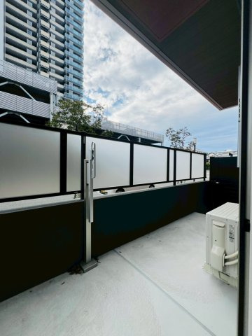 LaMaison大池町のバルコニー