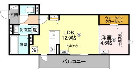 LaMaison大池町の間取り