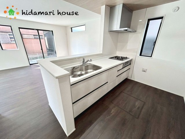 上尾市藤波　新築戸建　グラファーレ01のキッチン