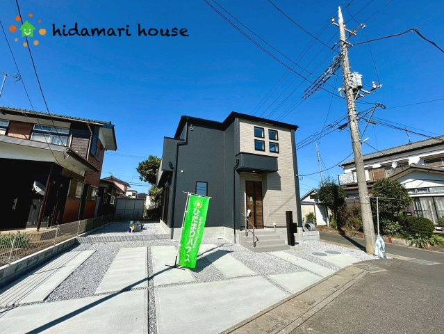 上尾市藤波　新築戸建　グラファーレ01の外観|現地写真