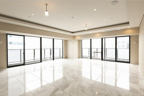 S・東京ポートシティ竹橋の居間・リビング