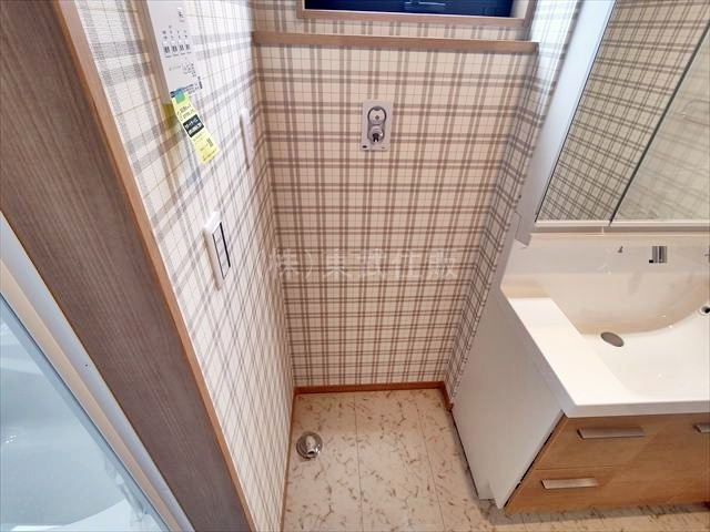 【ランドリースペース】 | 坂戸市溝端町　全2棟　B号棟 | 洗濯機置き場